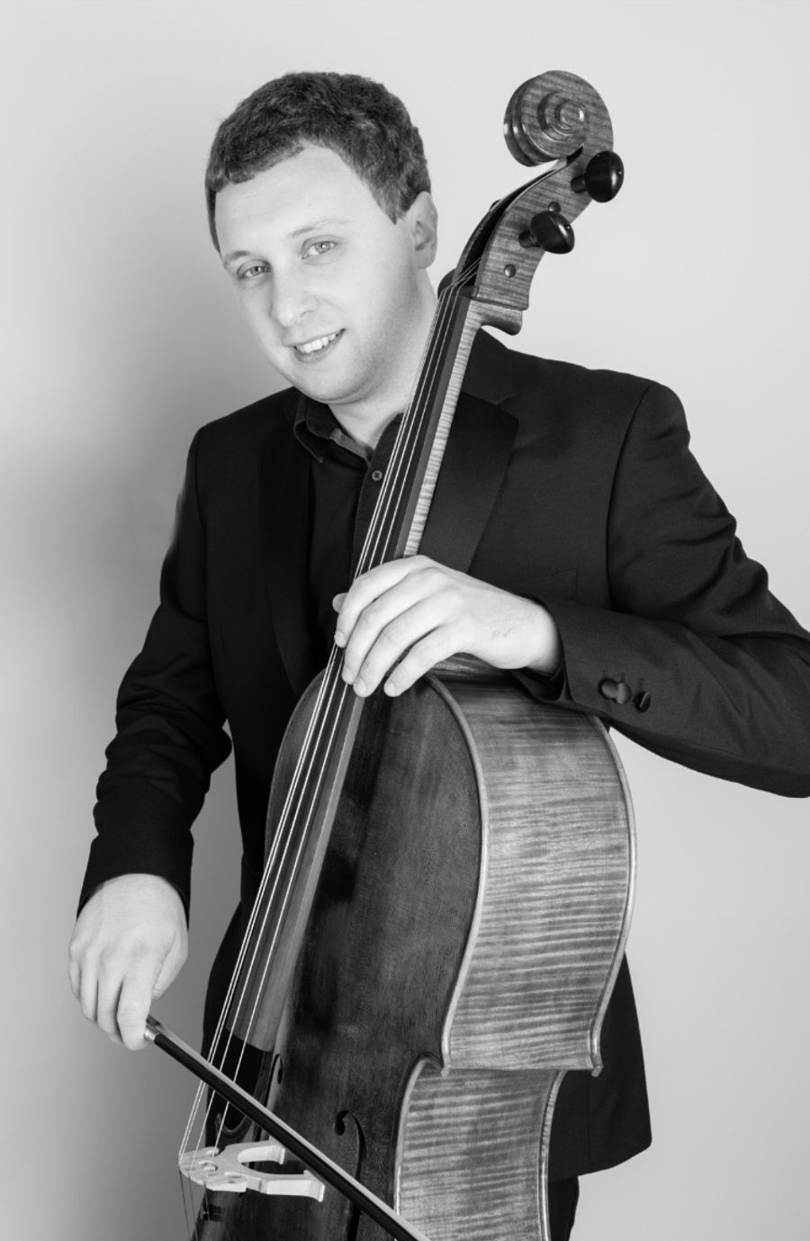 Matthew Strover with cello